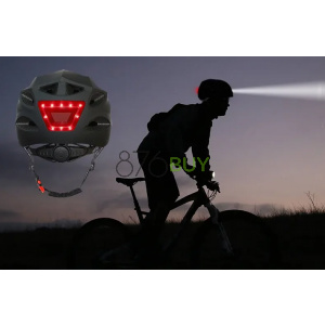 Rechargeable LED Light Bicycle Helmet