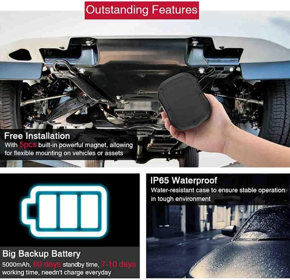 TKSTAR GPS Tracker,GPS Tracker for Vehicles - Image 4