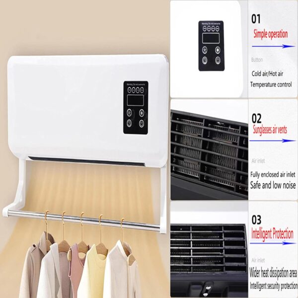 Wall Mounted Air Cooler/Heater - Image 5