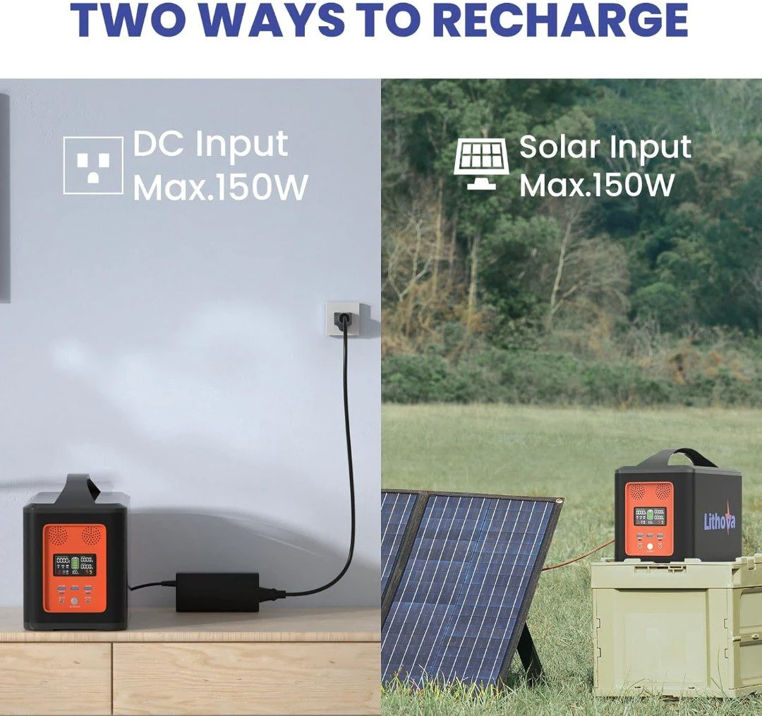 1000W Solar Generator (2000W Peak), 921Wh Portable Power Station - Image 4