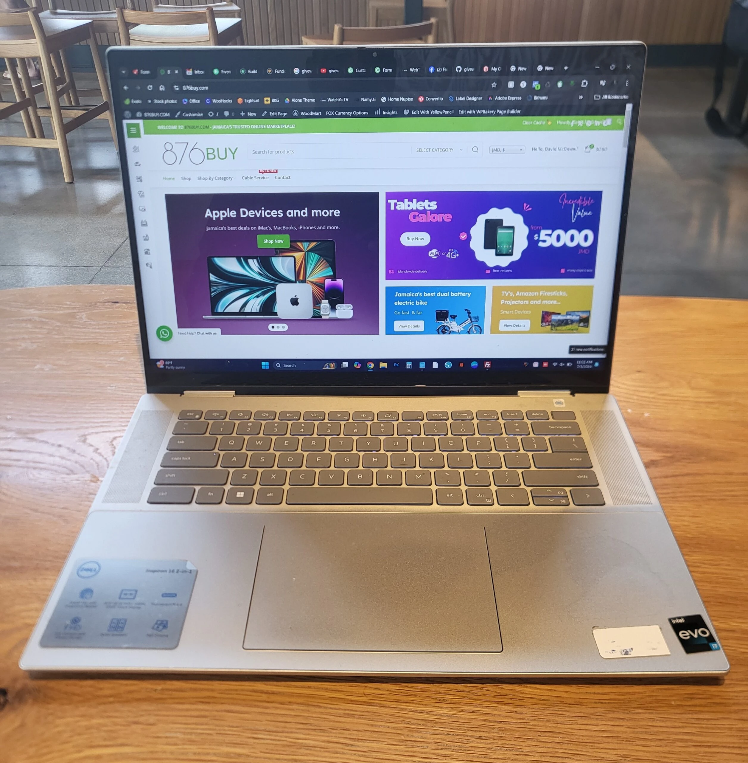 Dell Inspiron 7620 2-in-1 Laptop, 16