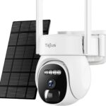 Tiejus 2K Solar Security Cameras Wireless Outdoor