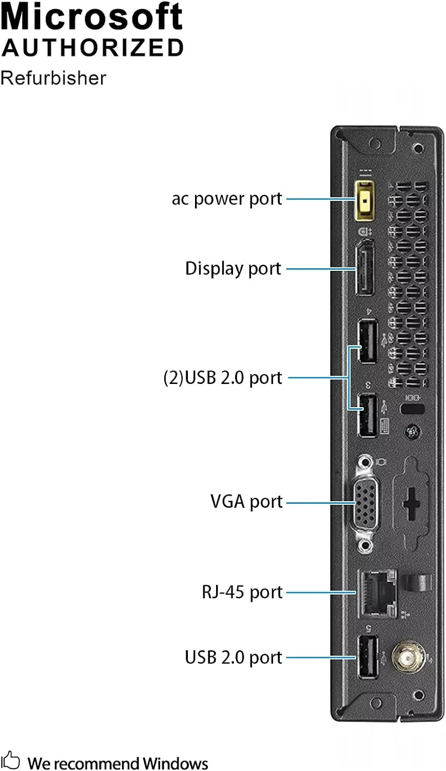 Mini Lenovo ThinkCentre M73 Tiny Desktop PC Computer - Image 4