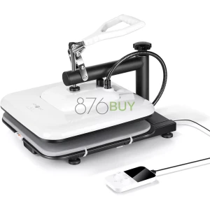 HTVRONT Heat Press Machine for T Shirts - 15x15 Swing Away Shirt Press Machine