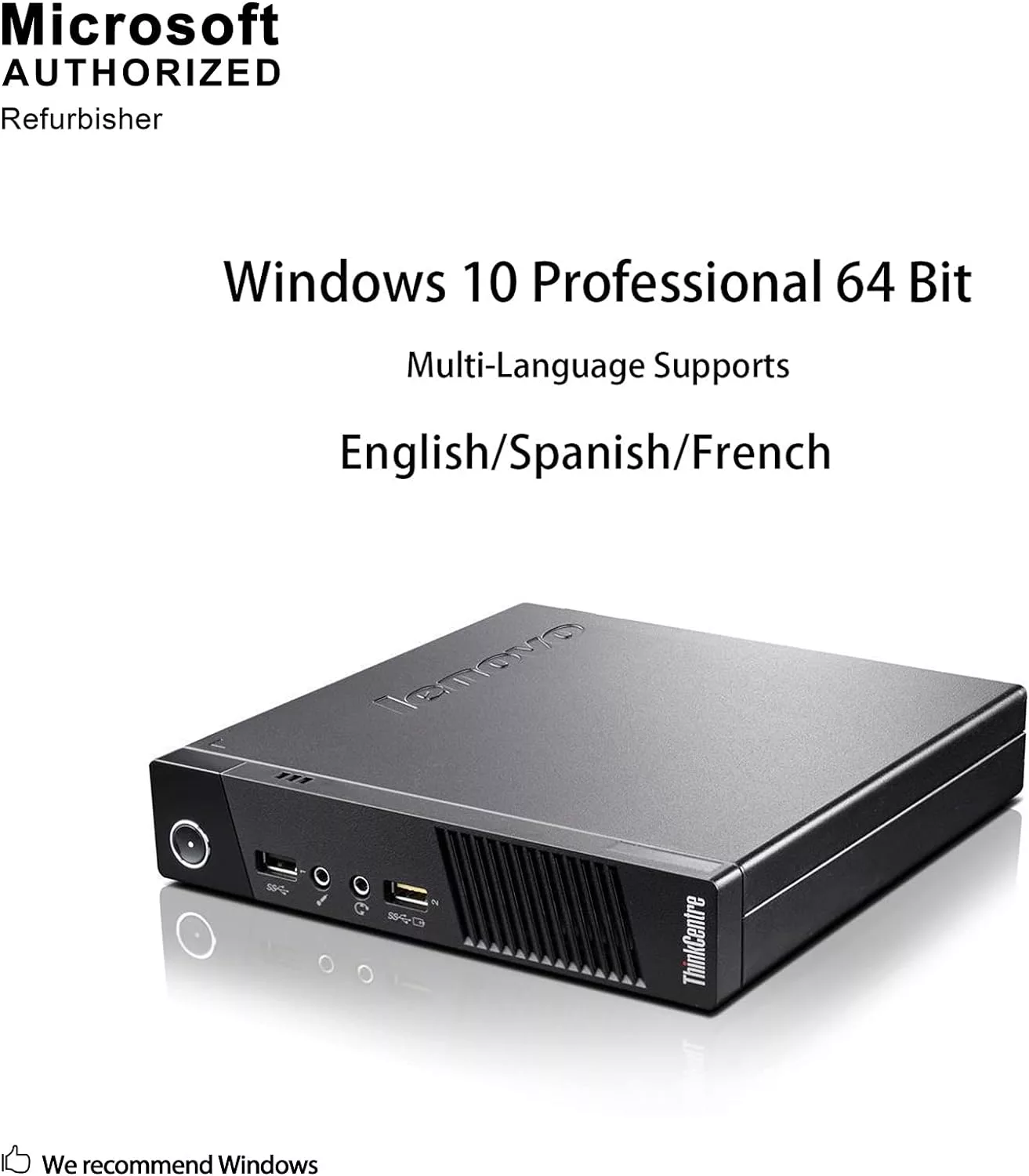 Mini Lenovo ThinkCentre M73 Tiny Desktop PC Computer - Image 2