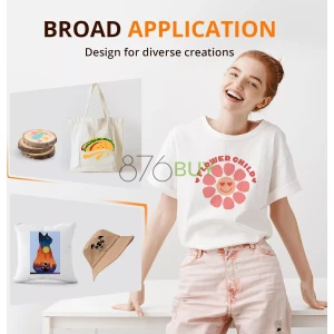 HTVRONT Heat Press Machine for T Shirts - 15x15 Swing Away Shirt Press Machine