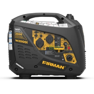 FIRMAN W01682 1600/2000 Watt Peak Gasoline Powered Inverter Generator