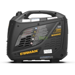 FIRMAN W01682 1600/2000 Watt Peak Gasoline Powered Inverter Generator