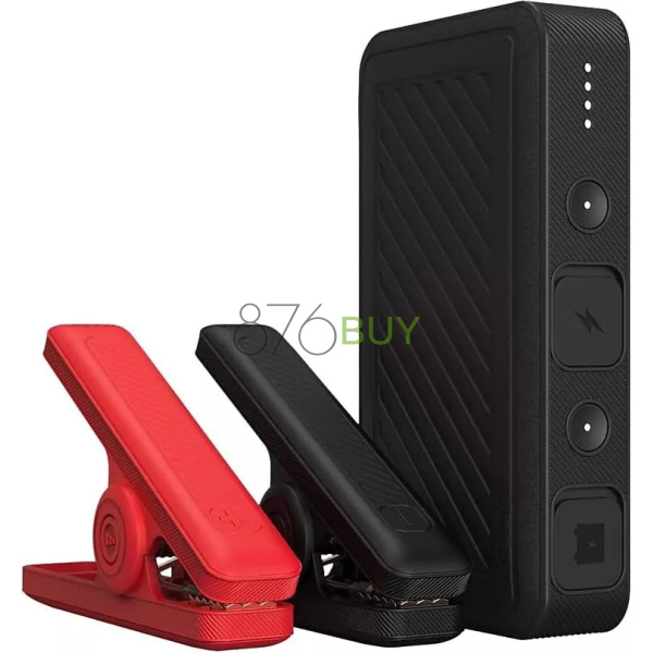 Mophie PowerStation Go Rugged Compact Car Jump Starter with Floodlight - Black
