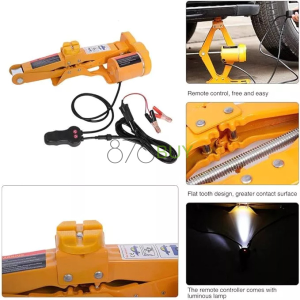 ROGTZ Electric Car Floor Jack 3 Ton All-in-one Automatic 12v Scissor Lift Jack - Image 3