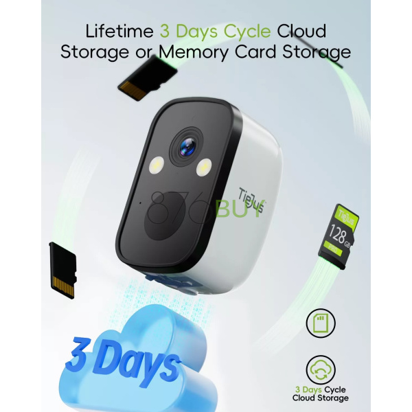 Tiejus Solar Security Cameras Wireless - Image 2