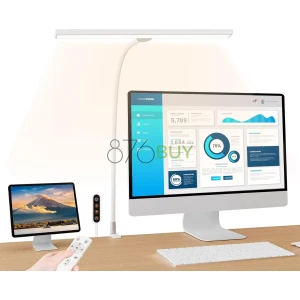 LED 24W Desk Lamp with Clamp