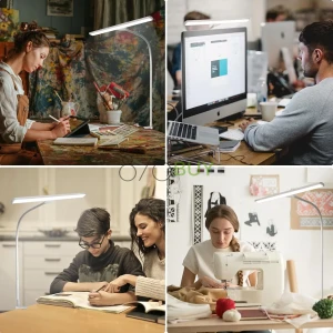 LED 24W Desk Lamp with Clamp