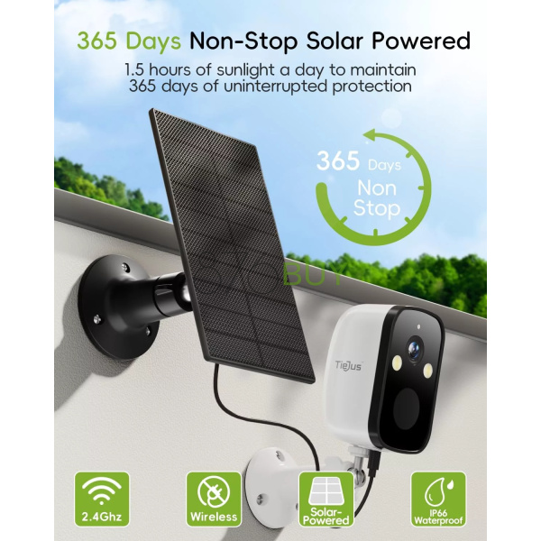 Tiejus Solar Security Cameras Wireless - Image 4
