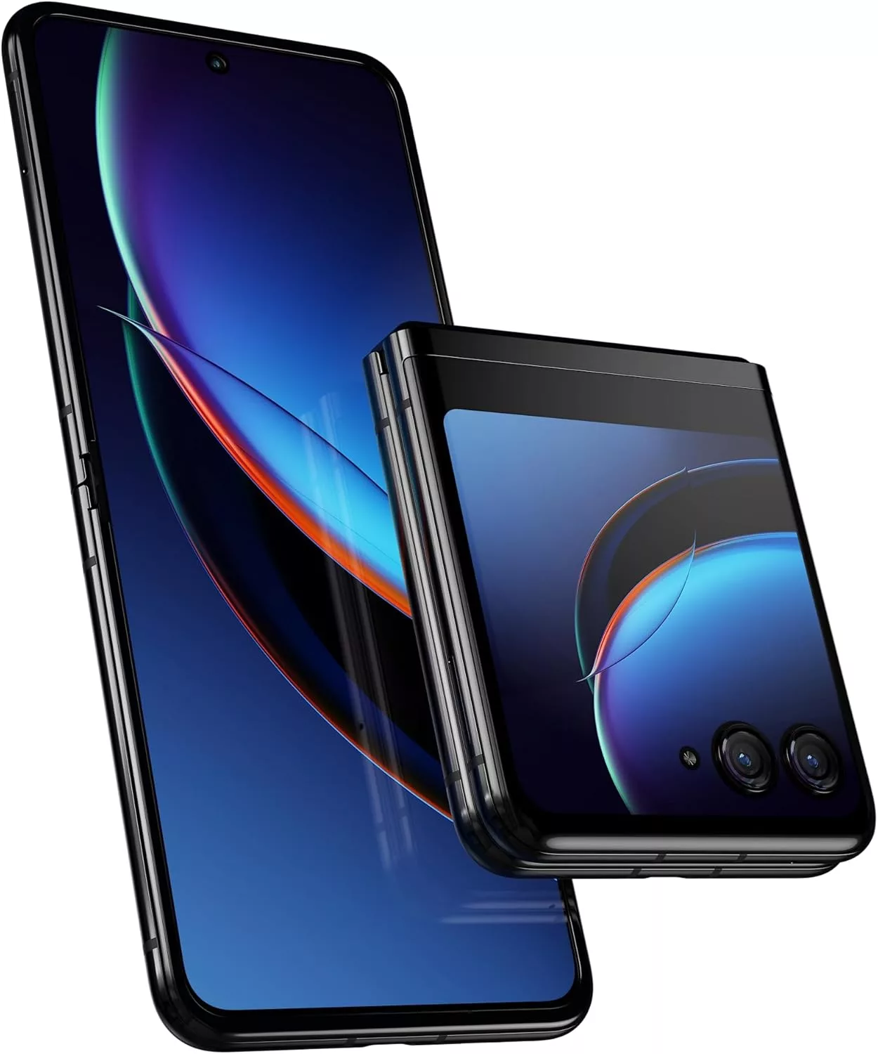 Unlocked Motorola Razr+ 2023 8GB /256GB 32MP Camera Black with Case