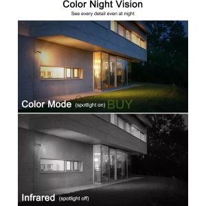 ANRAN 2K Solar Security Cameras Wireless Outdoor