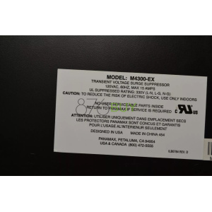 Panamax MAX® 4300-EX Power line conditioner and surge protector