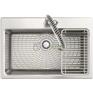 Kohler Pro-Function Kitchen Sink Kit - with Stainless Pull Down Faucet