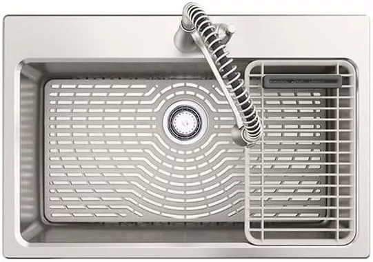 Kohler Pro-Function Kitchen Sink Kit - with Stainless Pull Down Faucet - Image 2