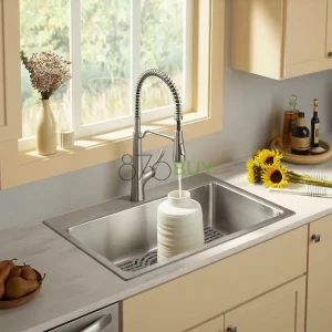 Kohler Pro-Function Kitchen Sink Kit - with Stainless Pull Down Faucet