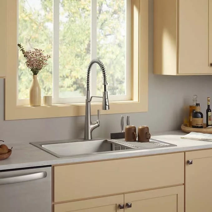 Kohler Pro-Function Kitchen Sink Kit - with Stainless Pull Down Faucet - Image 5