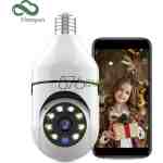 Yimoyun 360° Motion Tracking Light Bulb Security Camera