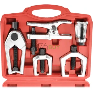 8milelake 6pc Front End Service Tool Kit Ball Joint Separator Pitman Arm Tie Rod Puller