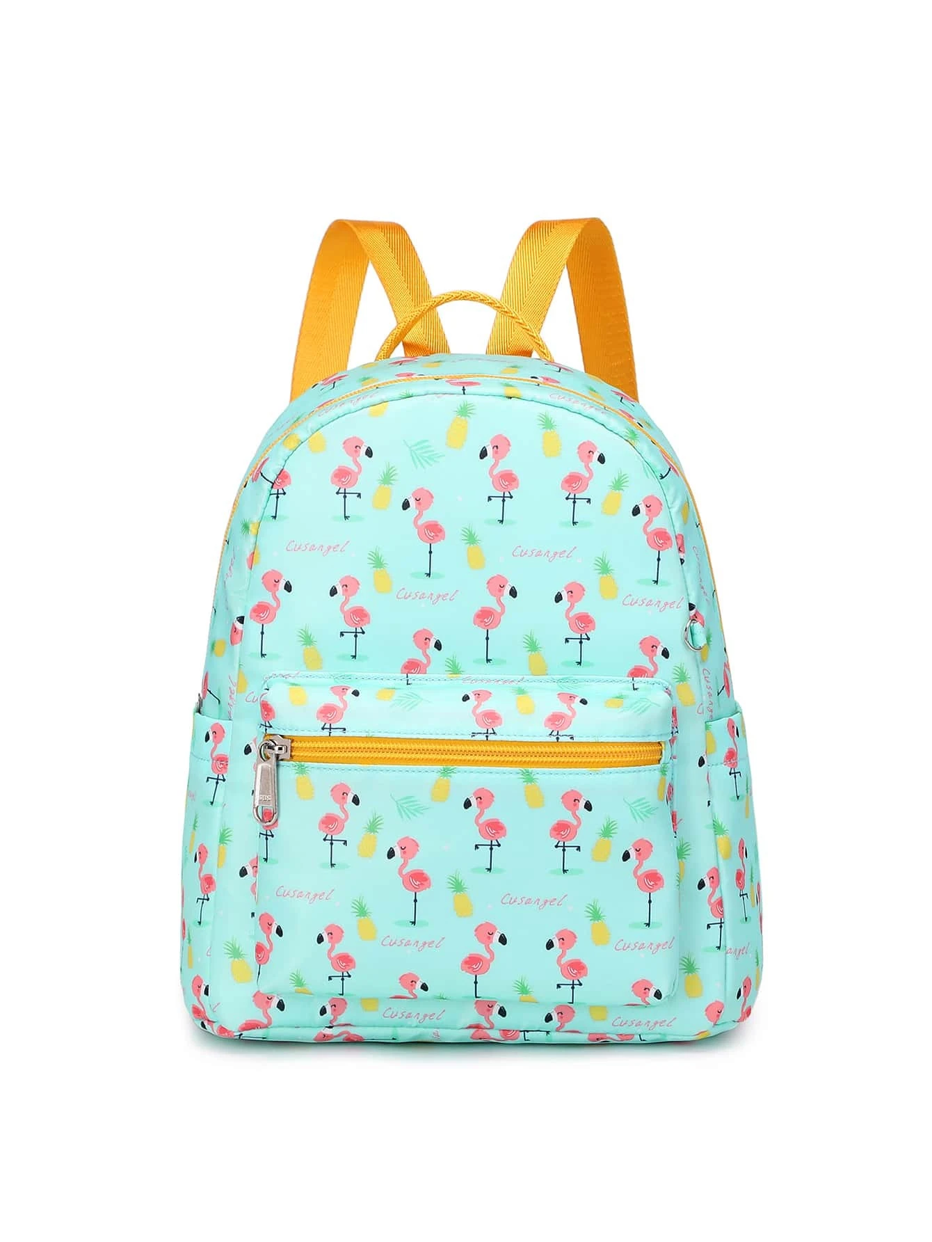 Cusangel Girls Flamingo Graphic Classic Backpack Medium For School