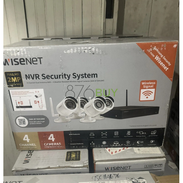 Samsung Wisenet 1TB HD with 4 Bullet Cameras - Image 2