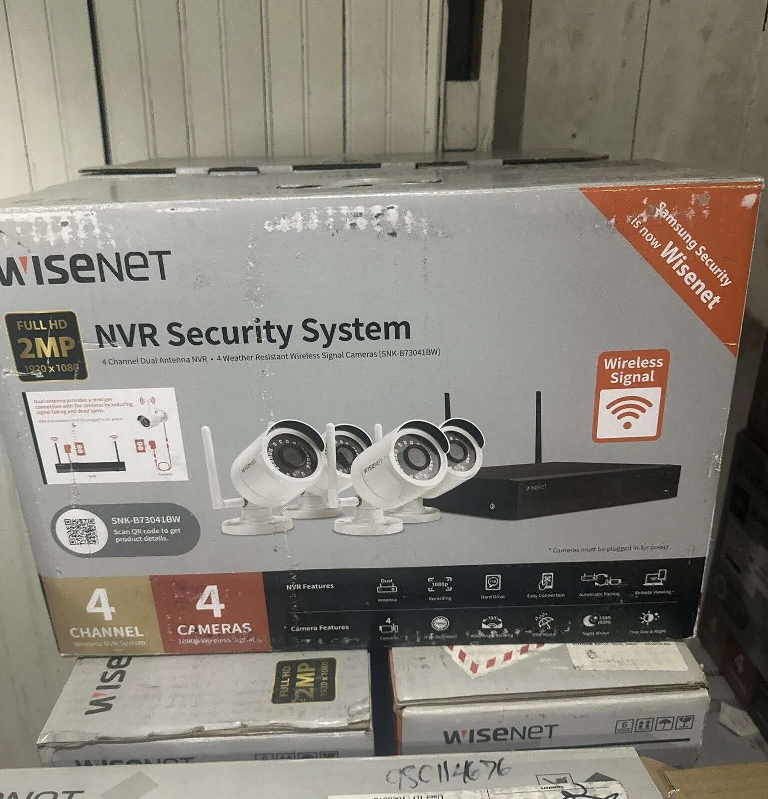 Samsung Wisenet 1TB HD with 4 Bullet Cameras - Image 2