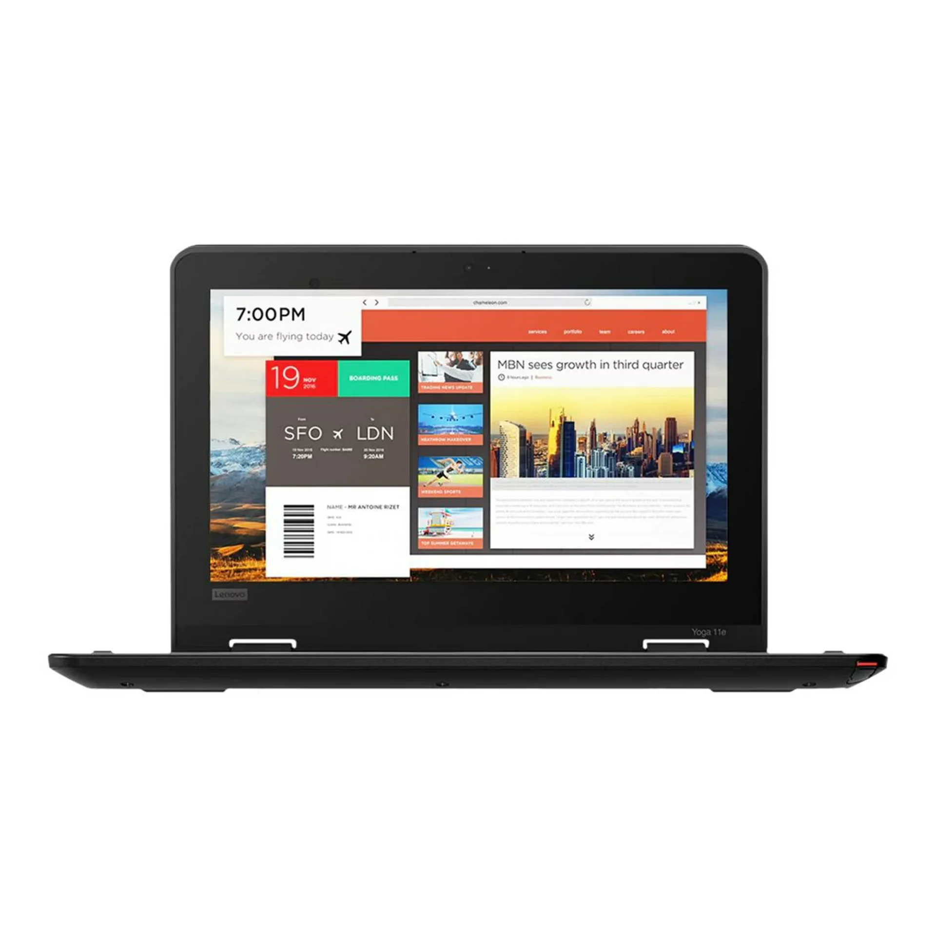 ThinkPad Yoga 11e Touchscreen Chromebook 4GB RAM - 16GB SSD - Image 2