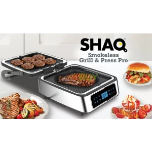 Shaq Smokeless Grill and Press