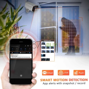 AMICCOM 1080P WiFi Outdoor Security Camera