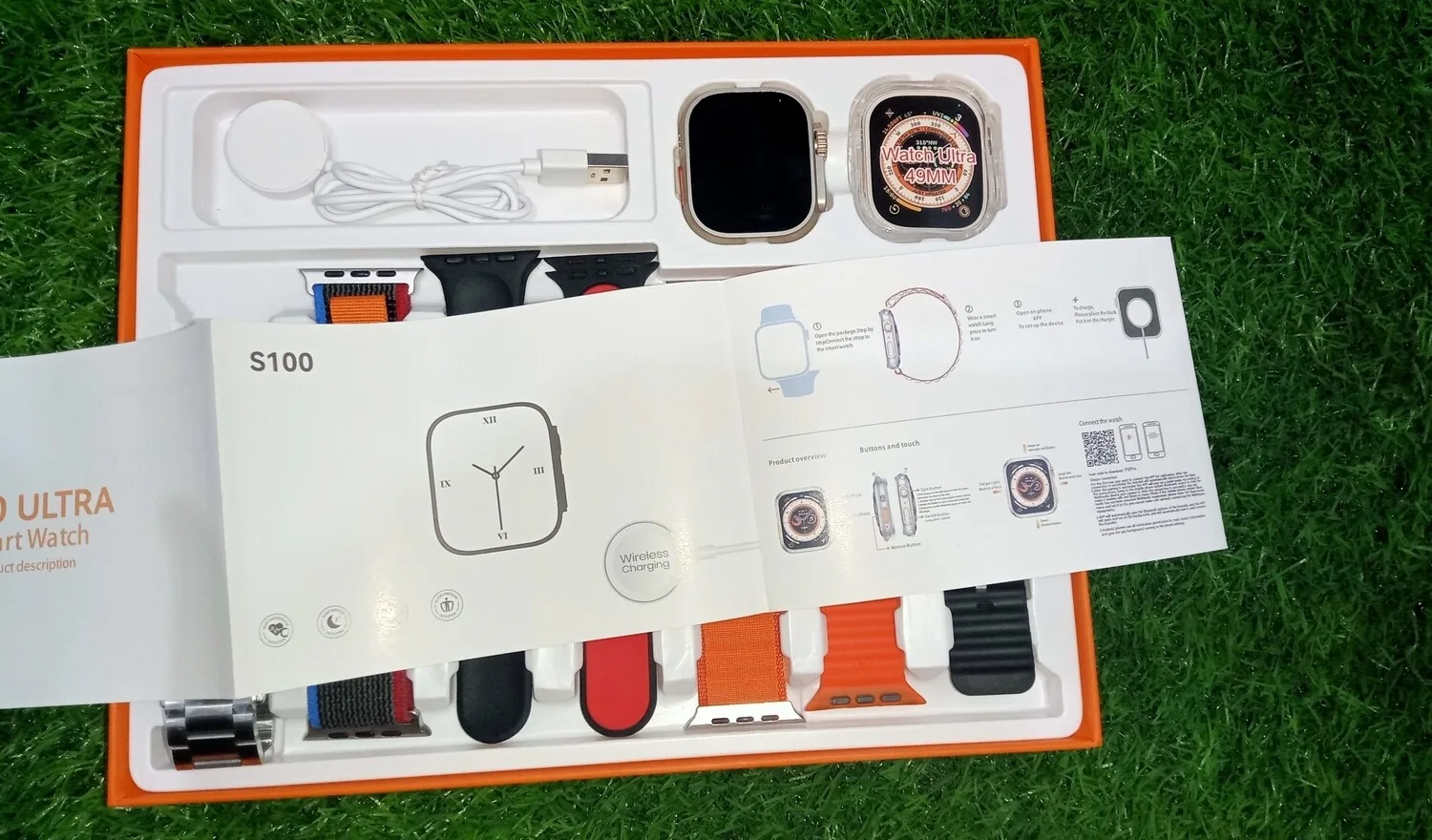 Fendior S100 Ultra 7in1 Ultra 9 Smart Watch - Image 3