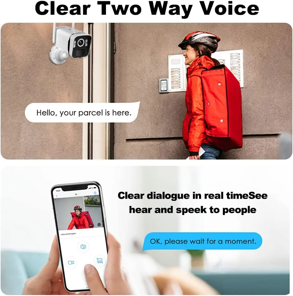 ZHXINSD Solar Wireless Security Camera - Image 4