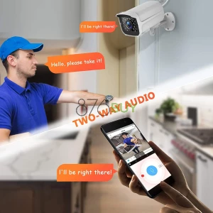 AMICCOM 1080P WiFi Outdoor Security Camera