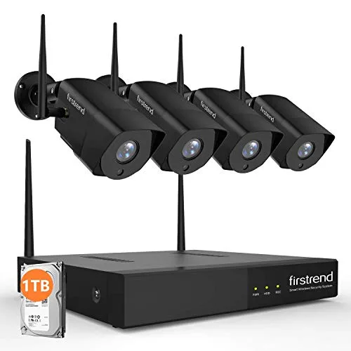 Firstrend 4 camera wireless HD security system