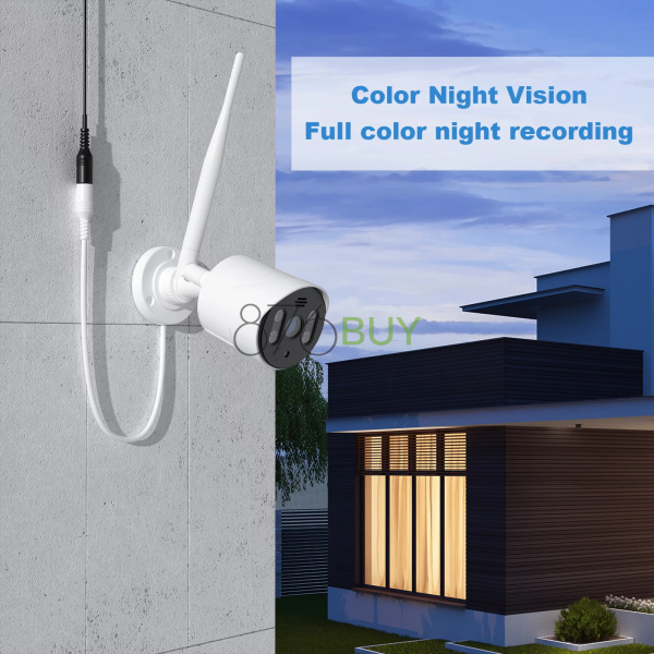 TOPVISION 4pcs Wired Security Camera System No HDD - Image 4