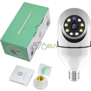 Yimoyun 360° Motion Tracking Light Bulb Security Camera