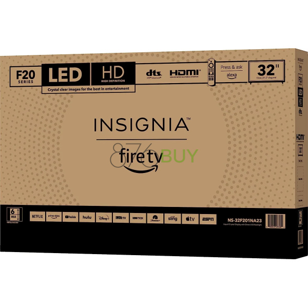 INSIGNIA 32-inch Class F20 Series Smart HD 720p Fire TV - Image 5