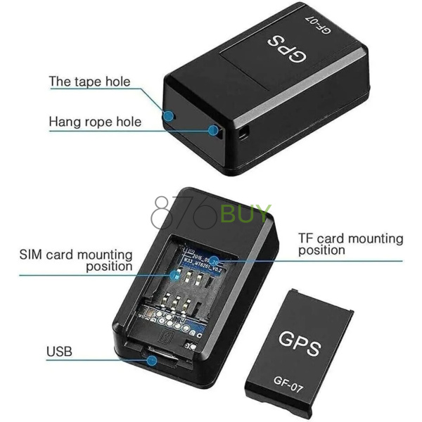 Mini GF-07 Magnetic Car GPS Tracker - Image 2