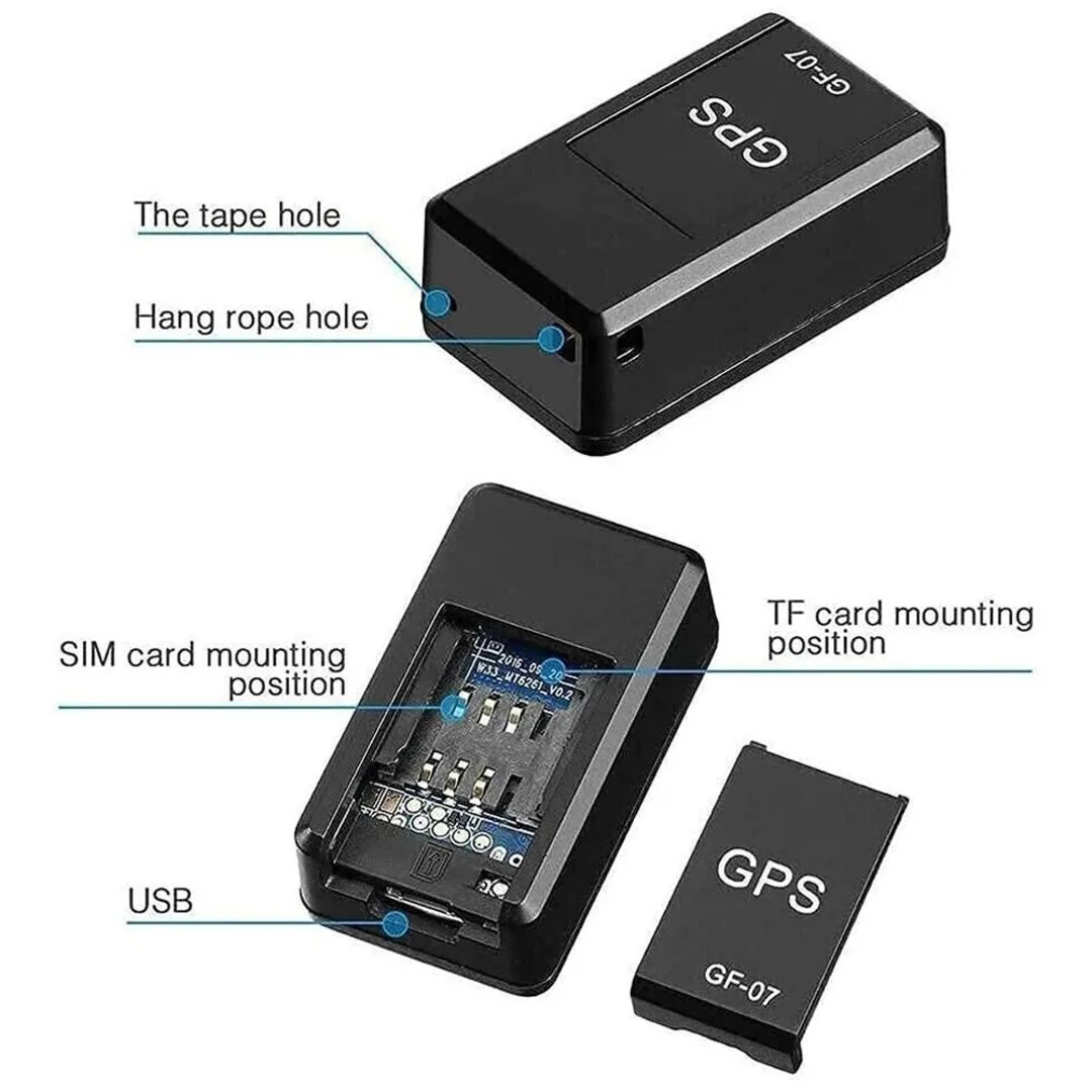 Mini GF-07 Magnetic Car GPS Tracker - Image 2