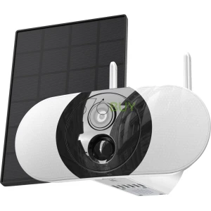 ieGeek Solar Powered Security Camera with 800Lumens Floodlight and Smart Siren