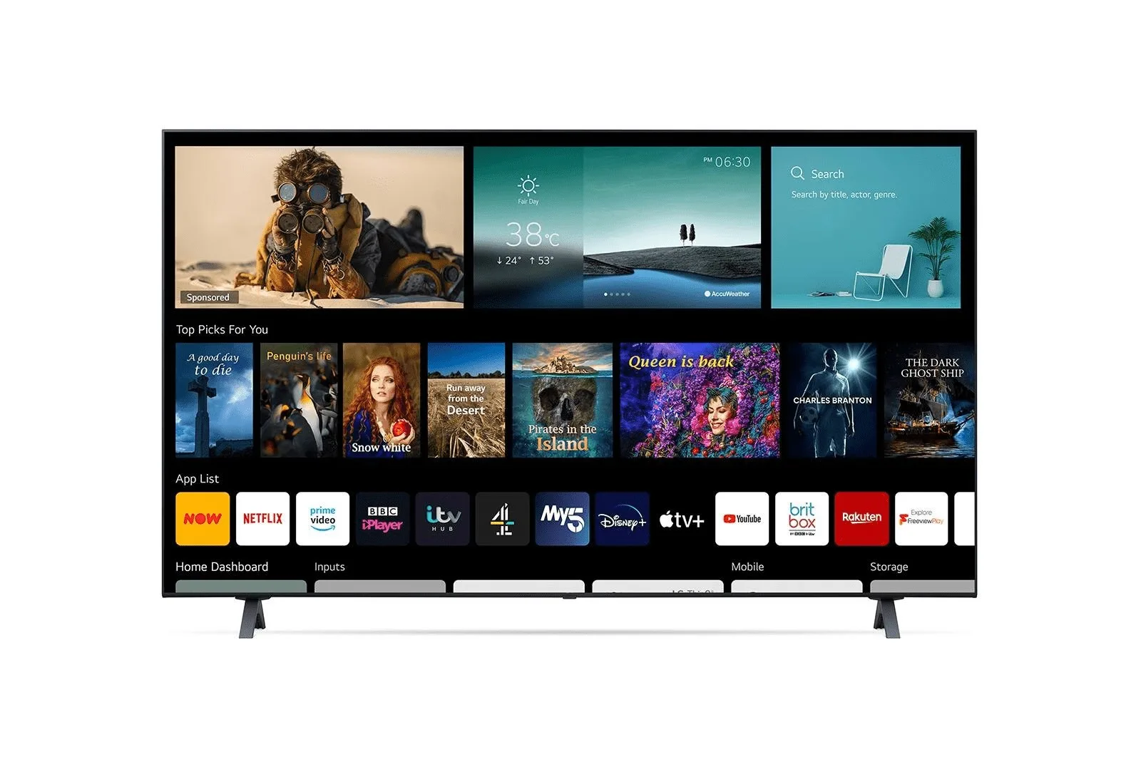 LG LED UP80 50'' 4K Smart TV - Image 2