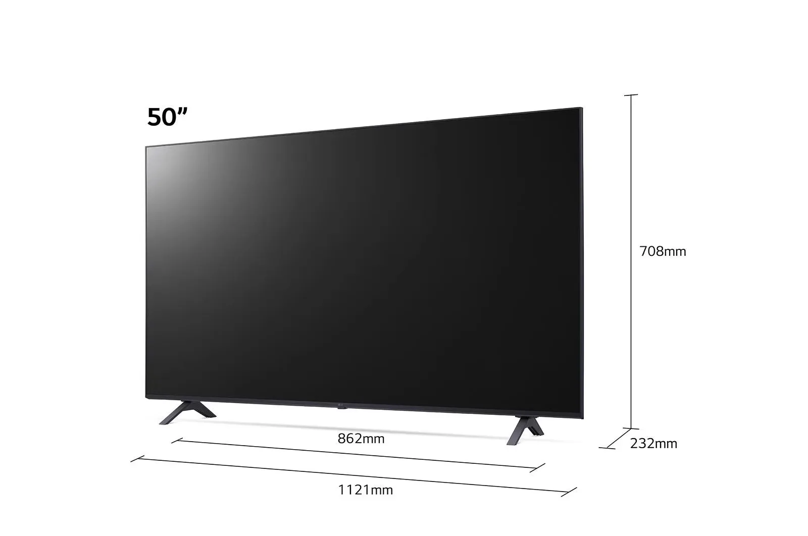 LG LED UP80 50'' 4K Smart TV - Image 3