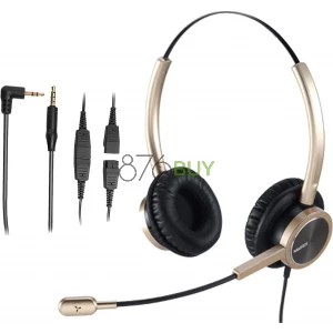 MAIRDI Phone Headset with RJ9 & 3.5mm Jacks