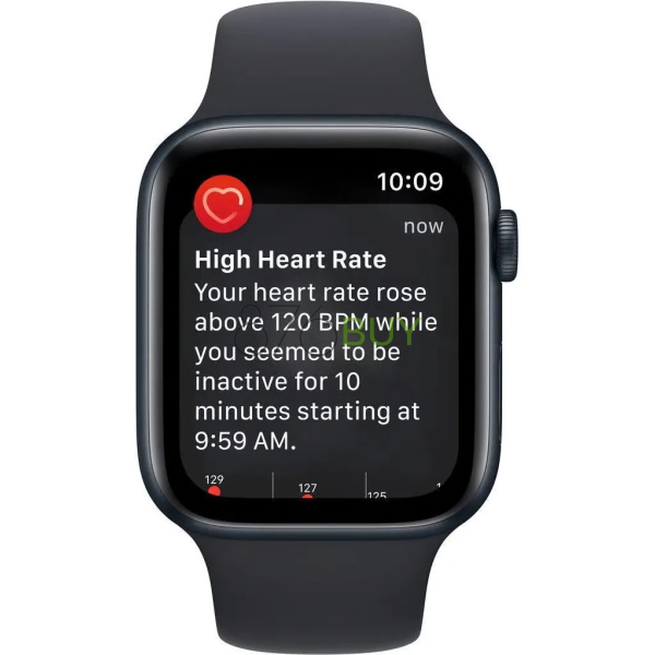 Apple Watch (Series SE) - 32 GB - Sport band Black - Image 3