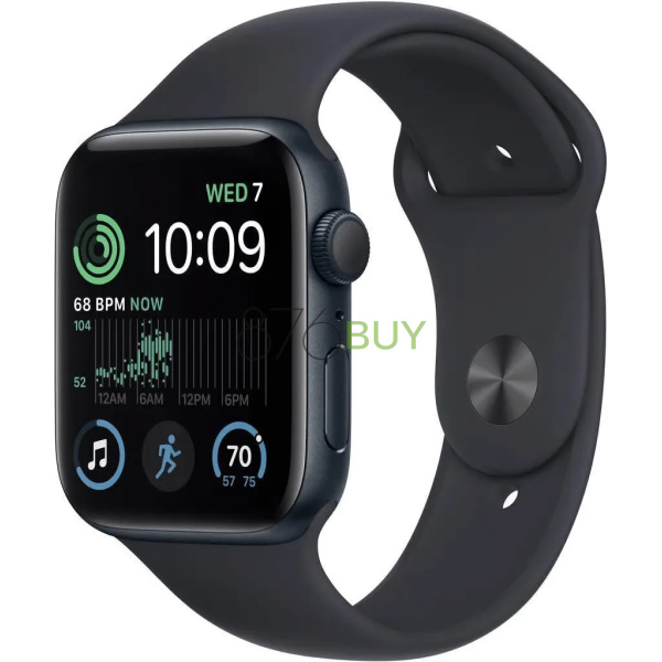 Apple Watch (Series SE) - 32 GB - Sport band Black - Image 4