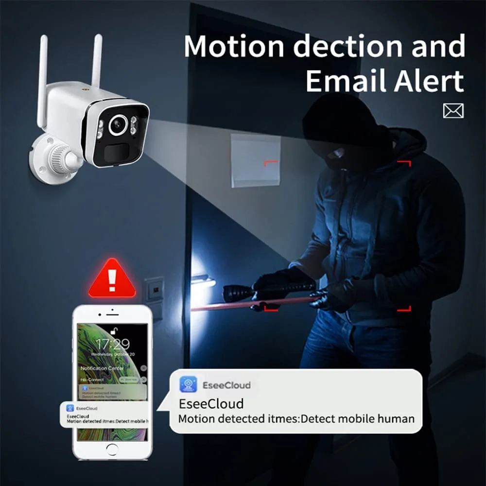 ZHXINSD Solar Wireless Security Camera - Image 6