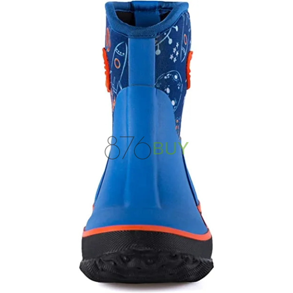 K KomForme Neoprene Kids Unisex Size 11 Rain Boots - Image 3